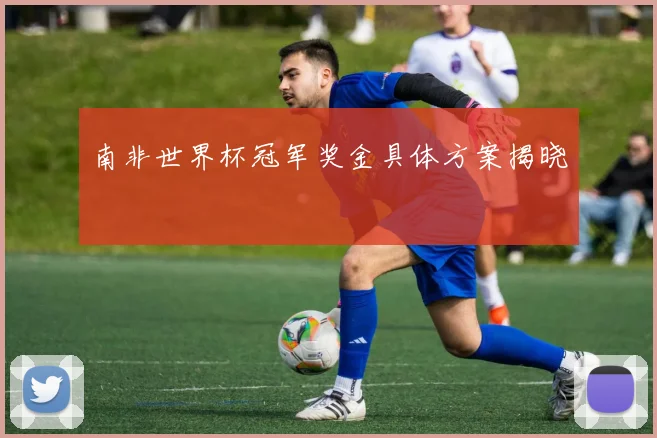 南非世界杯冠军奖金具体方案揭晓